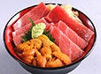 Finest sea urchin and fatty tuna bowl