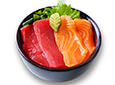 >Mini Tuna and salmon bowl