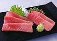 Medium-fat tuna sashimi