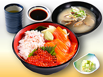 Obihiro Seafood Bowl Meal