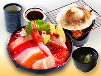 Yubari Seafood Bowl Meal