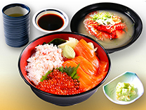 Okushiri Seafood Bowl Meal