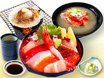 Kamikawa Seafood Bowl Meal