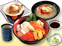 Akkeshi Seafood Bowl Meal